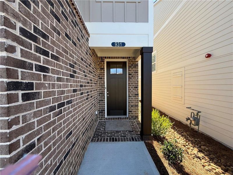 Exterior details and patio area of a home in , Marietta (Image 3).