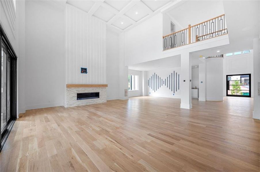 Spacious, unfurnished interior of a new home in Timber Rock Manor, Cumming (Image 26).