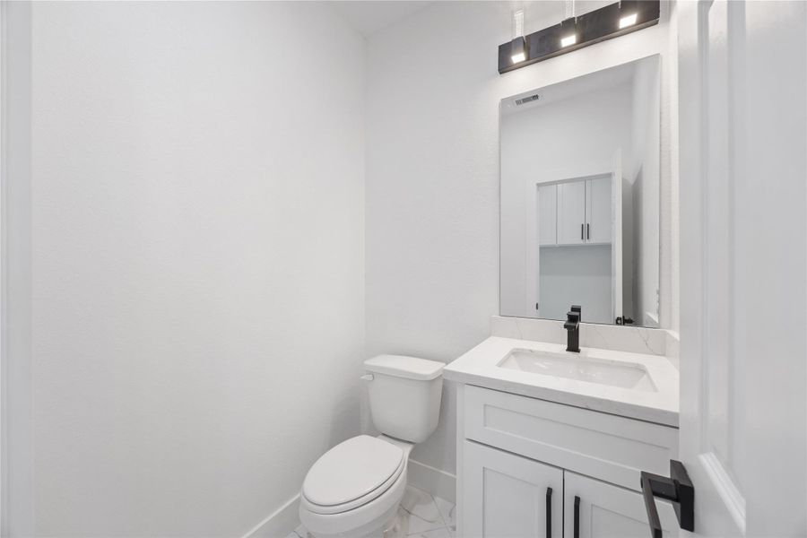 Furnished interior view inside a new home in , Houston (Image 19).