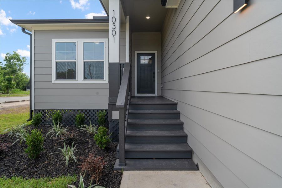Ashville features large windows and a porch light for added curb appeal Ashville features large windows and a porch light for added curb appeal