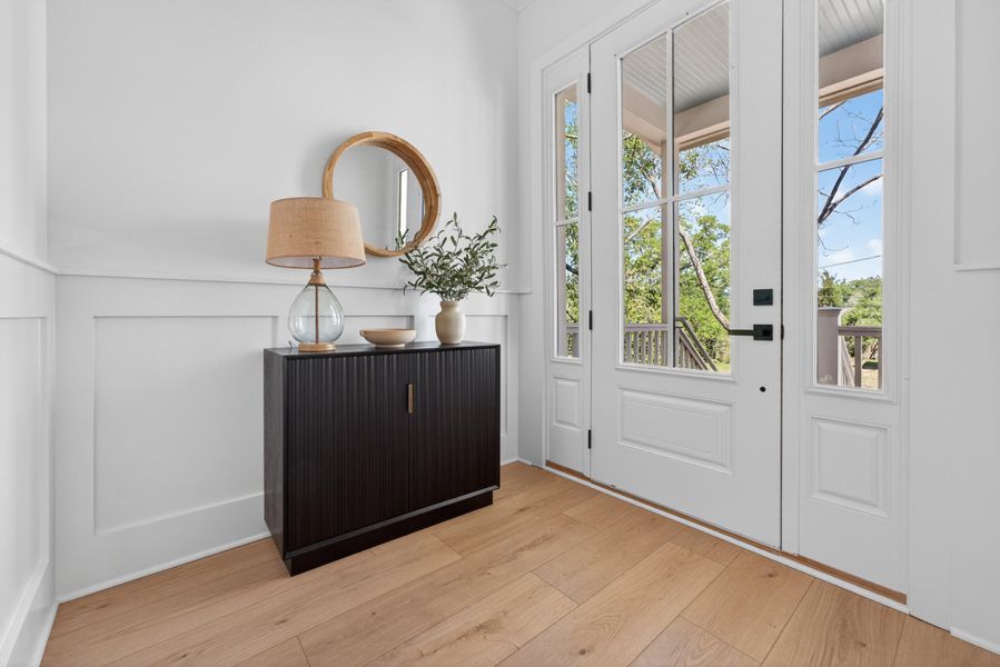Furnished interior view inside a new home in , North Charleston (Image 26).