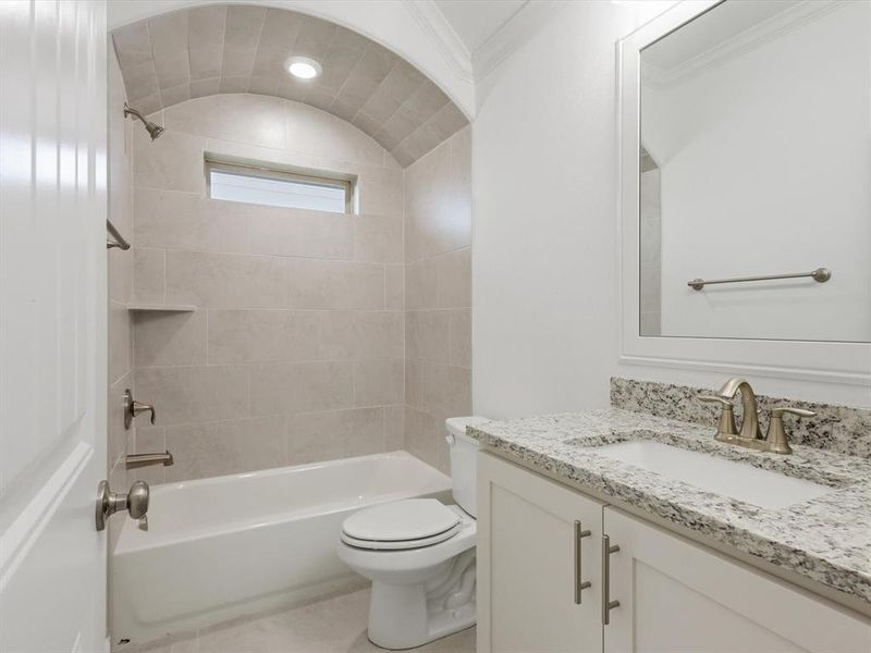 Furnished interior view inside a new home in , Godley (Image 16).