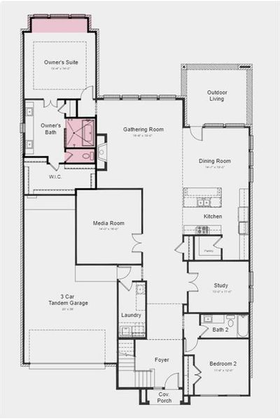 Structural options include: tub/shower combo at owners bath, bay windows at owners suite.