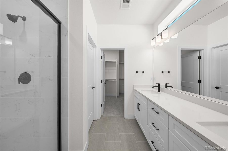 Furnished interior view inside a new home in Duet at Sterling Ranch, Littleton (Image 8).