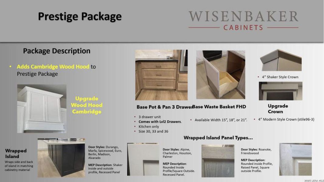 Sample of building materials used in homes in Buffalo Crossing, Cibolo (Image 6).