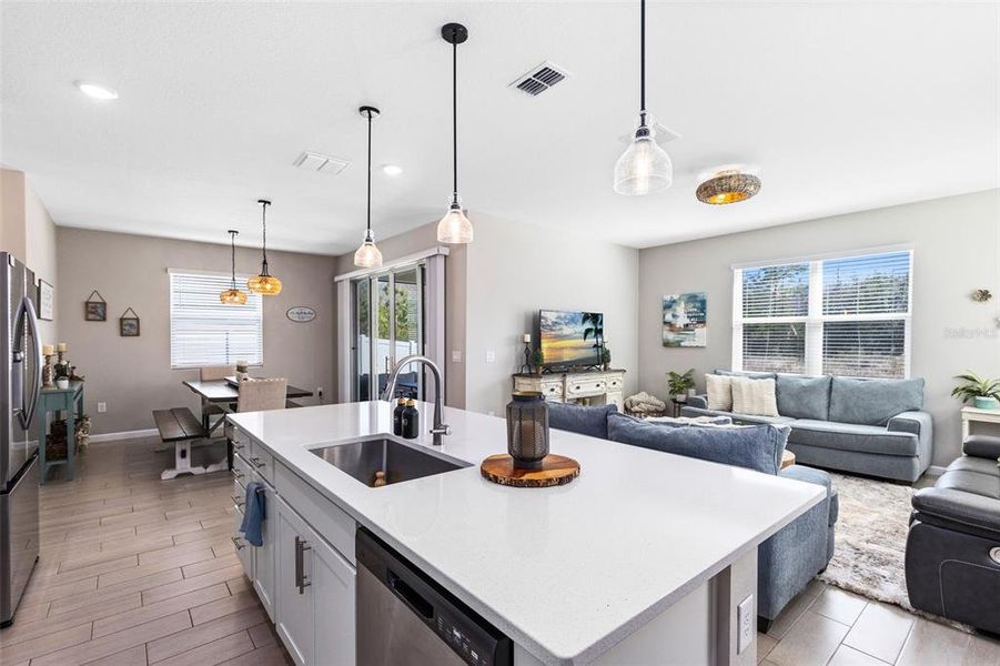 Furnished interior view inside a new home in , St. Cloud (Image 12).