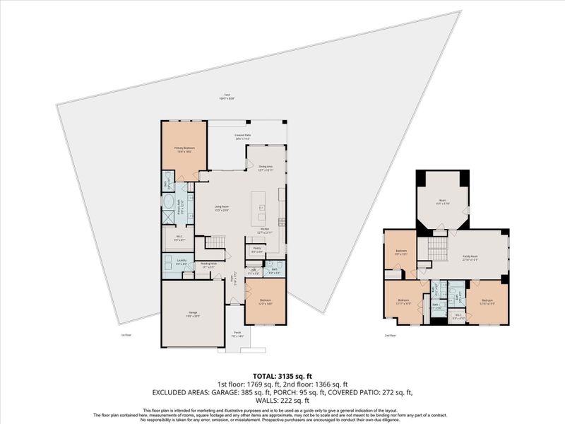 2D floor plan layout of this home in , Katy, TX (Image 5).