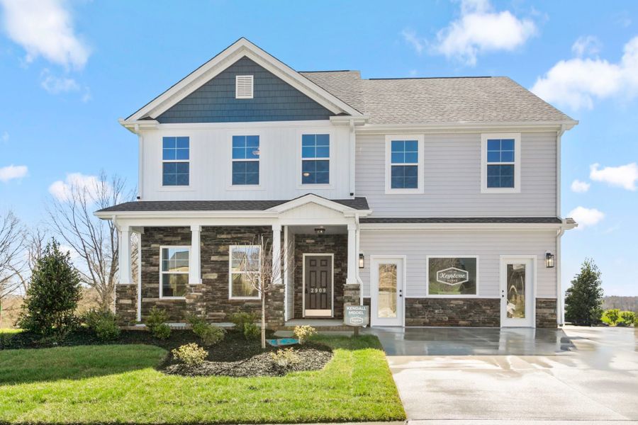 Front exterior of a home in the Royal Pines community, located in Trinity, NC (Image 14).