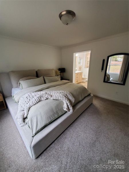 Furnished interior view inside a new home in , Olin (Image 5).