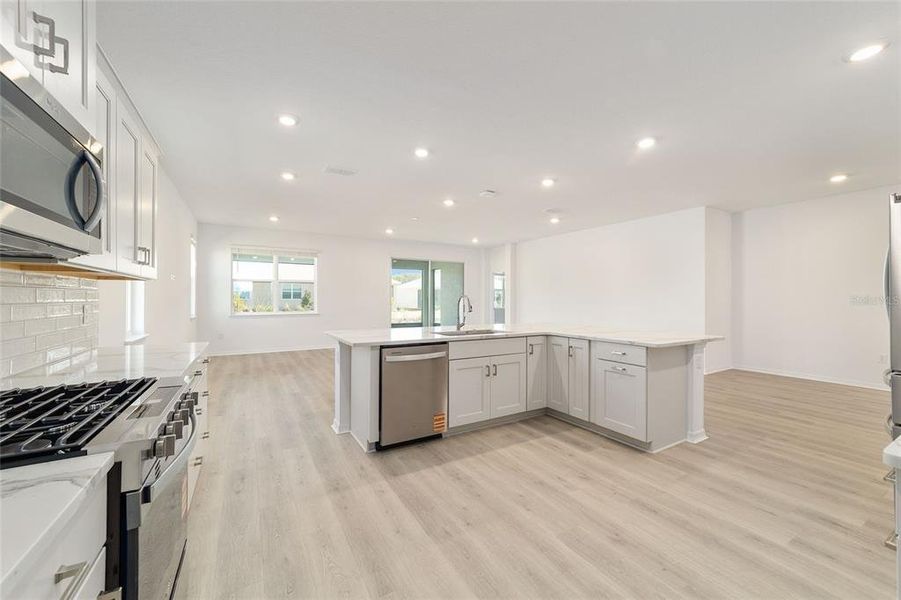 Furnished interior view inside a new home in , Ocala (Image 11).
