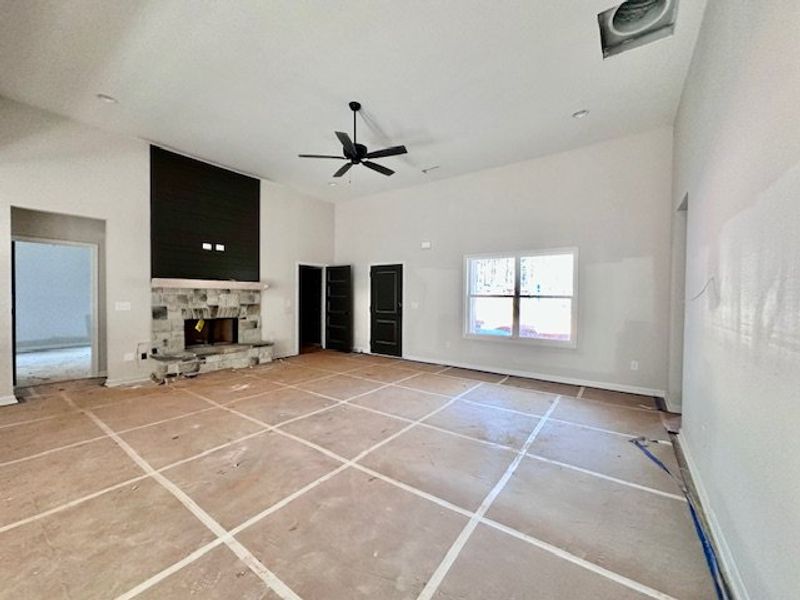 In-progress construction of a new home in Forrest Farms, Greenville, GA (Image 9).