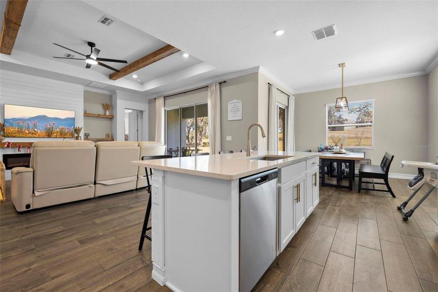 Furnished interior view inside a new home in , Brooksville (Image 70).
