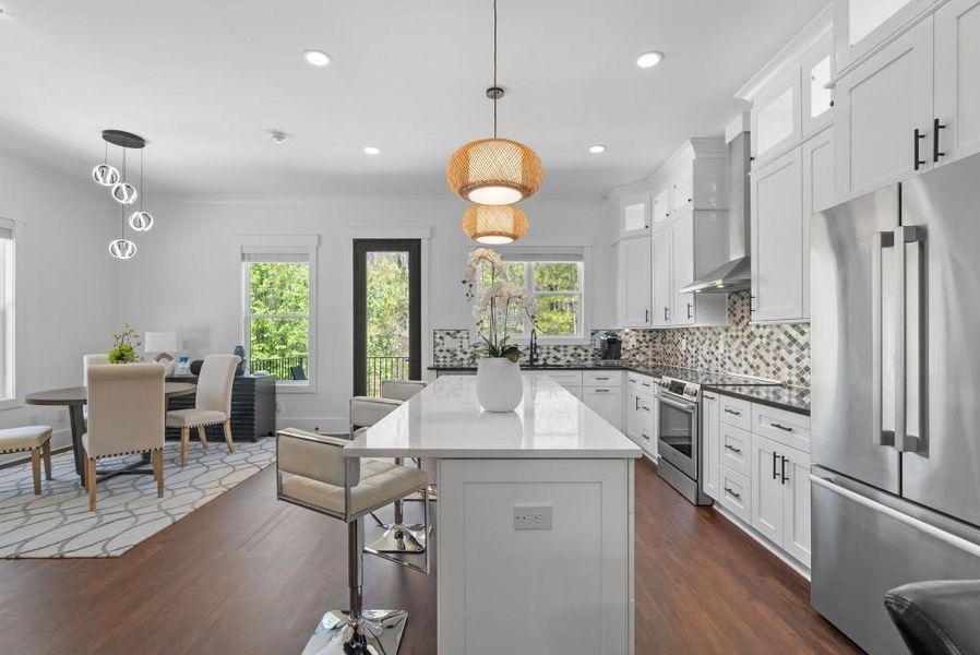 Furnished interior view inside a new home in , Stockbridge (Image 35).