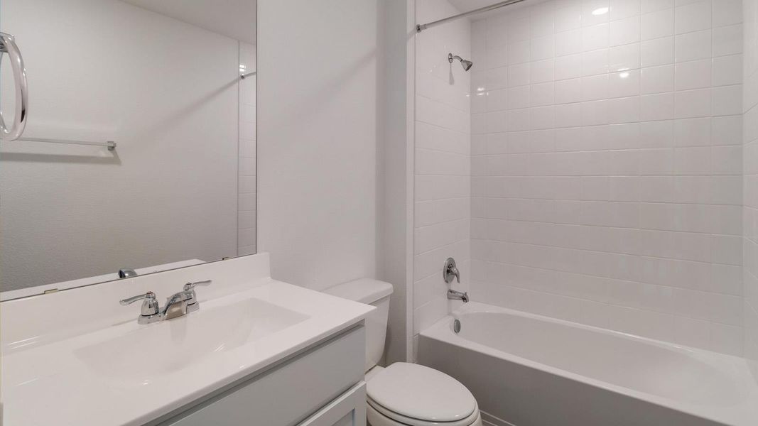 Furnished interior view inside a new home in Marigold, Kyle (Image 8).