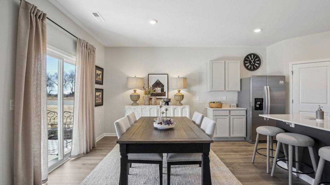 Furnished interior view inside a new home in The Parks, White House (Image 13).