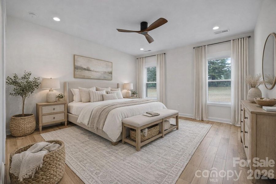 Furnished interior view inside a new home in , Salisbury (Image 31).