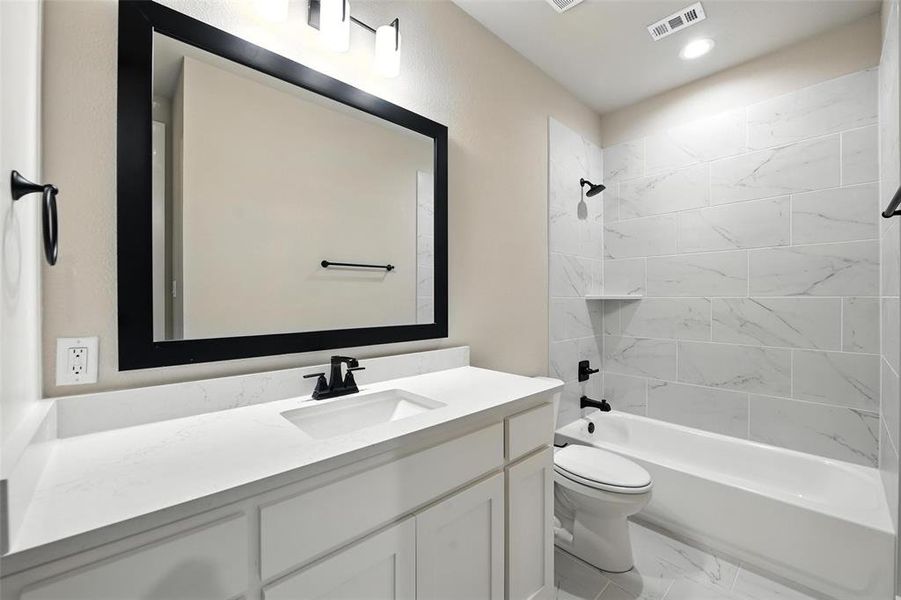 Furnished interior view inside a new home in Rocky Top Ranch, Reno (Image 5). Furnished interior view inside a new home in Rocky Top Ranch, Reno (Image 5).