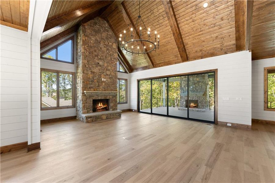 Spacious, unfurnished interior of a new home in , Dahlonega (Image 59).