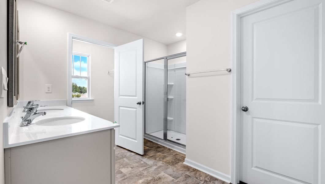 Furnished interior view inside a new home in Benjamin's Grove, Woodruff (Image 14).