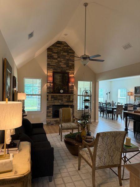 Lot 31-Stillwater will not have the interior fireplace