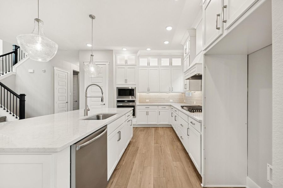 Furnished interior view inside a new home in , Katy (Image 7).