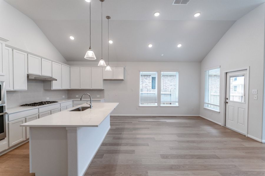 Furnished interior view inside a new home in Sunfield, Buda (Image 6).