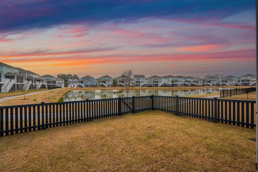 Exterior details and patio area of a home in Liberty Hill Farm, Mount Pleasant (Image 37).