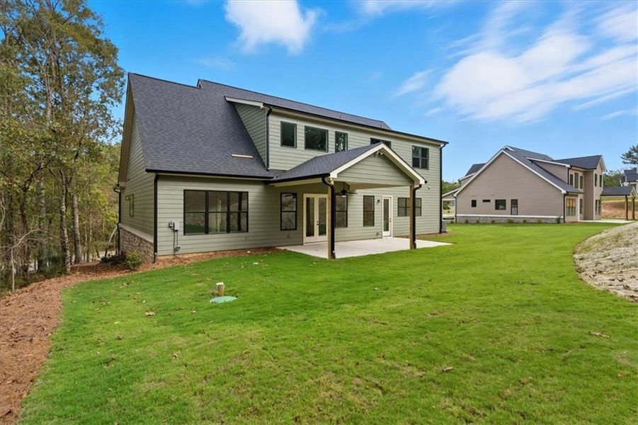 Exterior details and patio area of a home in , Rome (Image 3). Exterior details and patio area of a home in , Rome (Image 3).