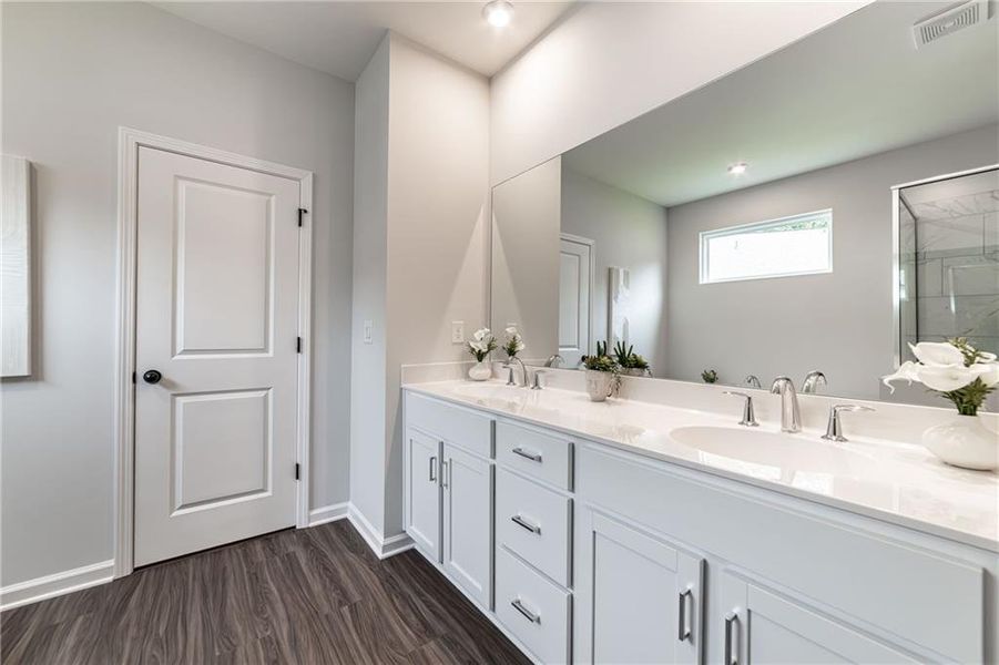 Furnished interior view inside a new home in , Canton (Image 41).