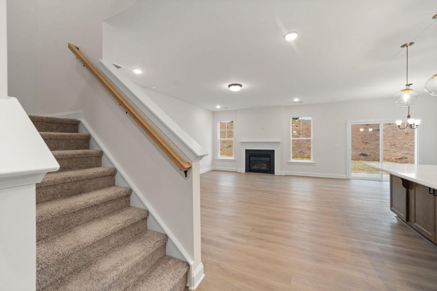 Spacious, unfurnished interior of a new home in Pisgah Park, Kernersville (Image 48).