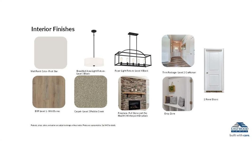 Sample of building materials used in homes in Arbor West, Dawsonville (Image 6).
