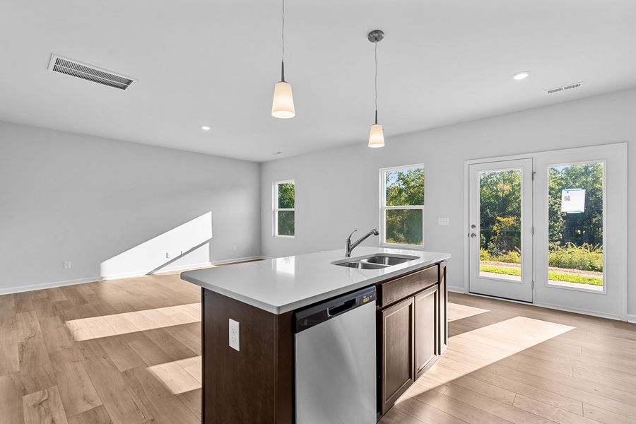 Furnished interior view inside a new home in Bell West, Kernersville (Image 15).
