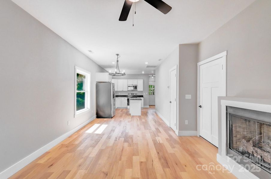 Furnished interior view inside a new home in , Asheville (Image 5). Furnished interior view inside a new home in , Asheville (Image 5).