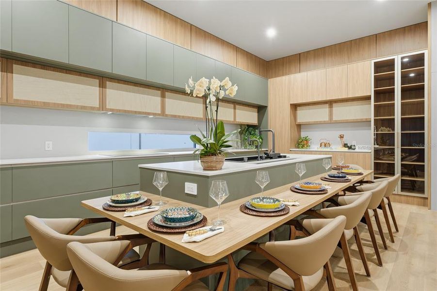 Furnished interior view inside a new home in , Montverde (Image 43).