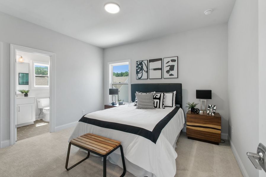 Representative furnished interior of a home built from the The Lassiter by The Providence Group in Promenade at Sawnee Village, Cumming (Image 32). Representative furnished interior of a home built from the The Lassiter by The Providence Group in Promenade at Sawnee Village, Cumming (Image 32).