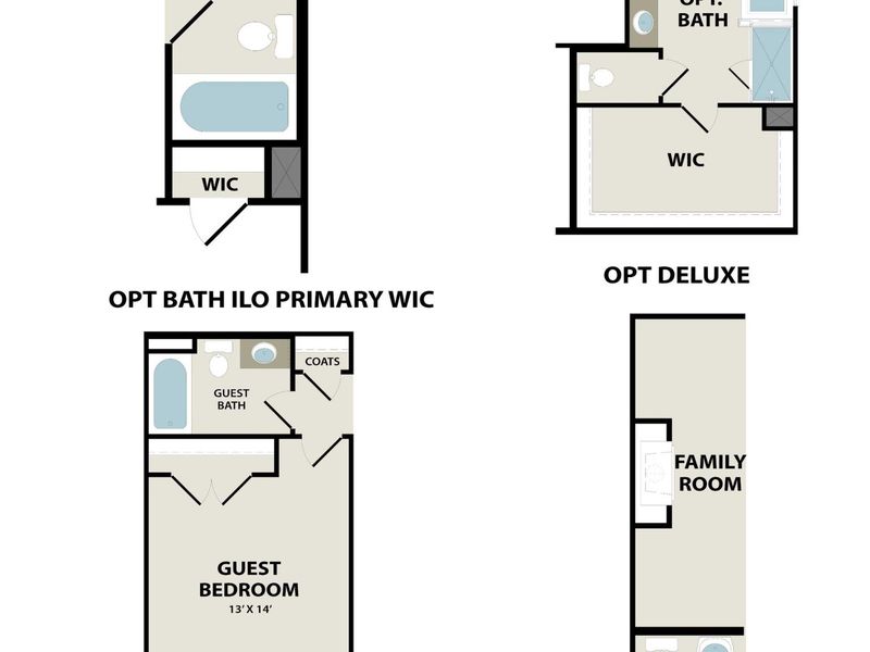 2D floor plan layout of this home in Benders Cove, Mount Juliet, TN (Image 5).