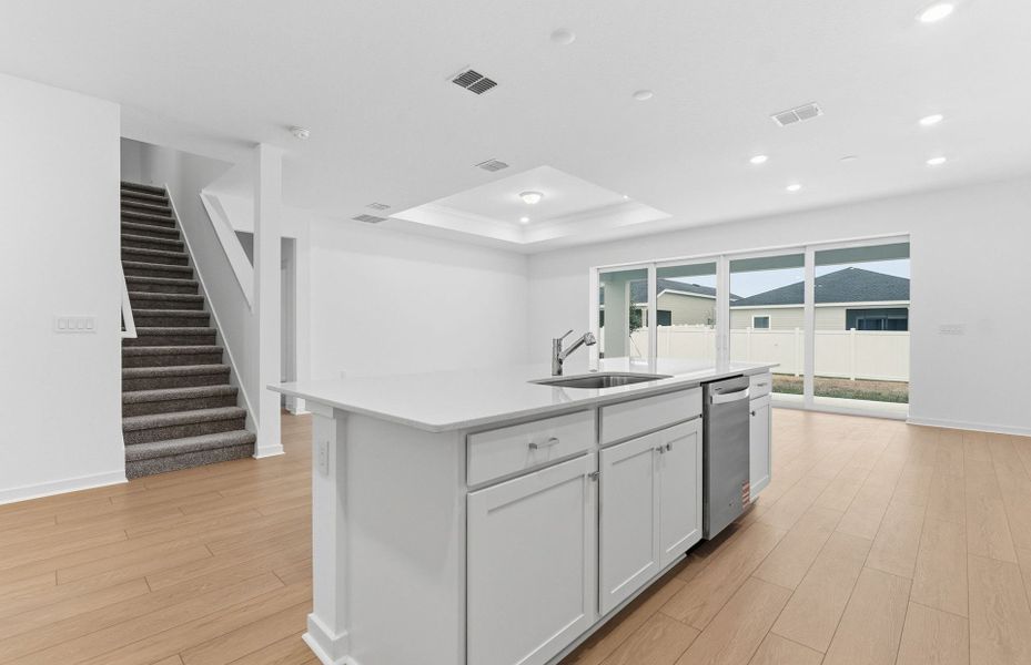Furnished interior view inside a new home in Pioneer Ranch, Ocala (Image 4).