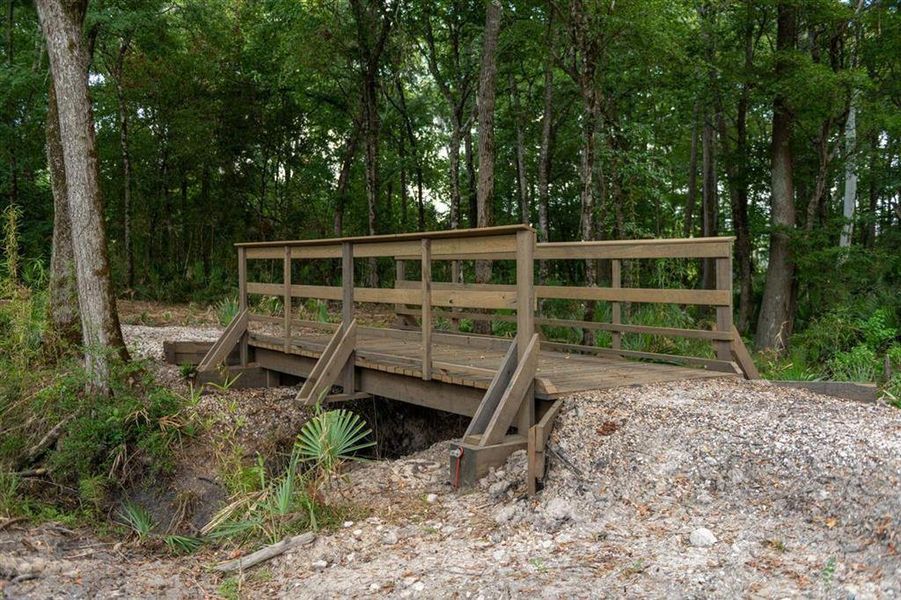 Miles of natural trails