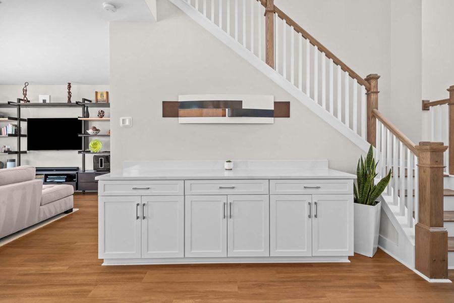 Furnished interior view inside a new home in , Summerville (Image 29).