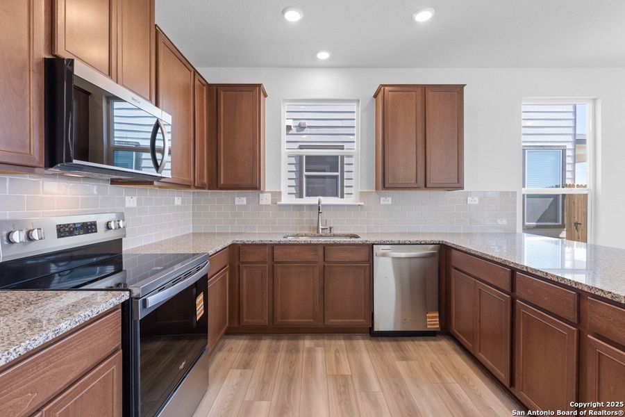 Furnished interior view inside a new home in Legend Heights, New Braunfels (Image 5). Furnished interior view inside a new home in Legend Heights, New Braunfels (Image 5).