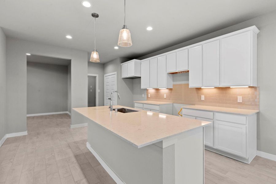 Furnished interior view inside a new home in Briarwood Crossing, Rosenberg (Image 14).