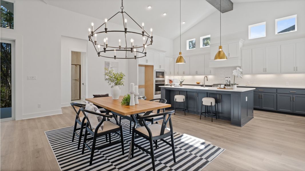 Representative furnished interior of a home built from the 2697F by Perry Homes in Southern Hills, Brooksville (Image 8).