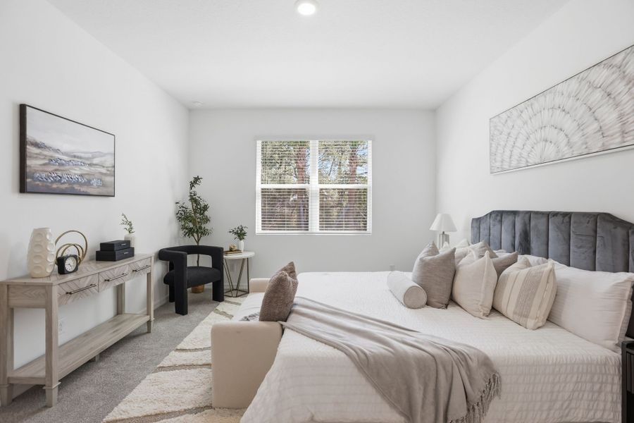 Furnished interior view inside a new home in Trinity Gardens, Deland (Image 4).