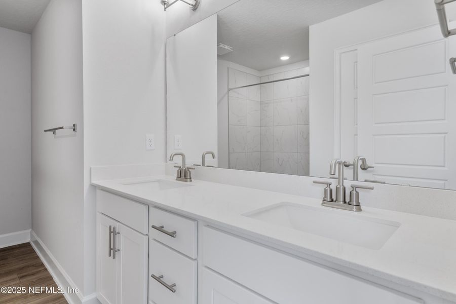 Furnished interior view inside a new home in Shadow Crest at Rolling Hills, Green Cove Springs (Image 7).