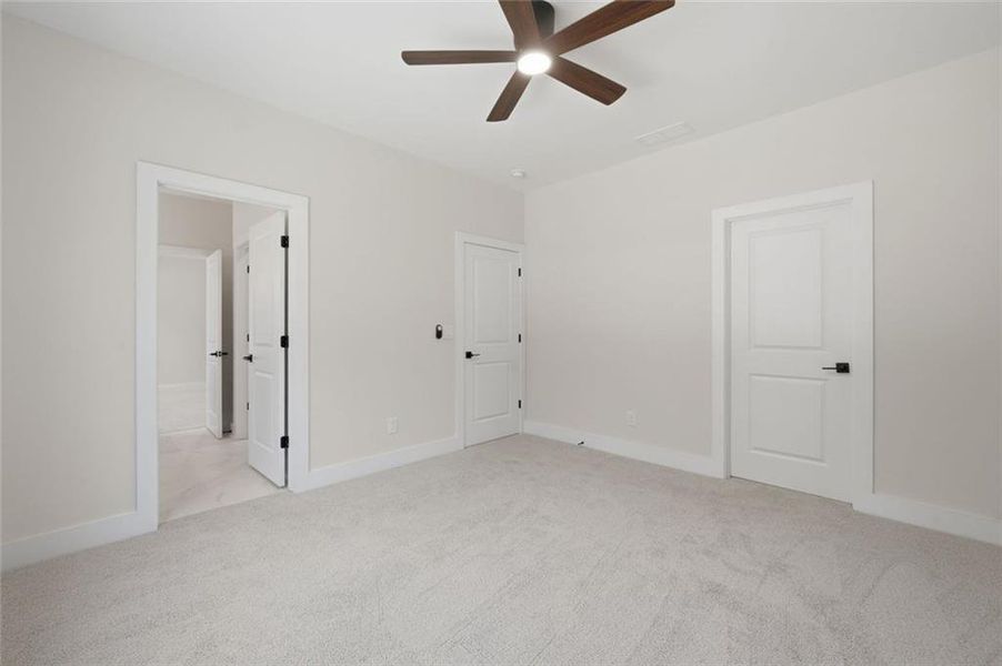 Spacious, unfurnished interior of a new home in , White (Image 40).