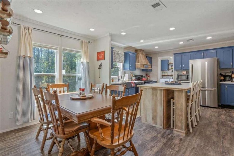 Furnished interior view inside a new home in , Talking Rock (Image 16).