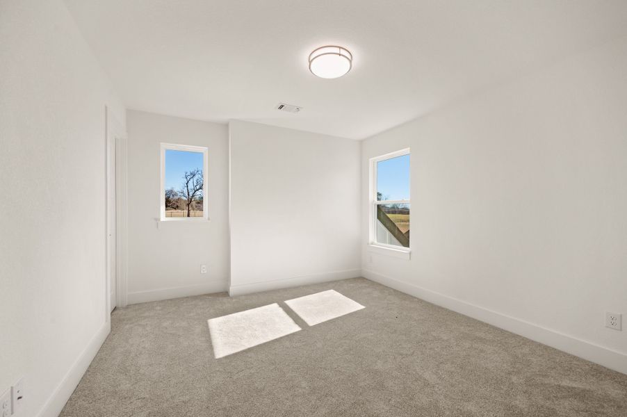Spacious, unfurnished interior of a new home in The Resort on Eagle Mt. Lake, Fort Worth (Image 25). Spacious, unfurnished interior of a new home in The Resort on Eagle Mt. Lake, Fort Worth (Image 25).