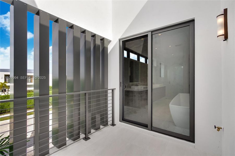 Exterior details and patio area of a home in , Weston (Image 4). Exterior details and patio area of a home in , Weston (Image 4).