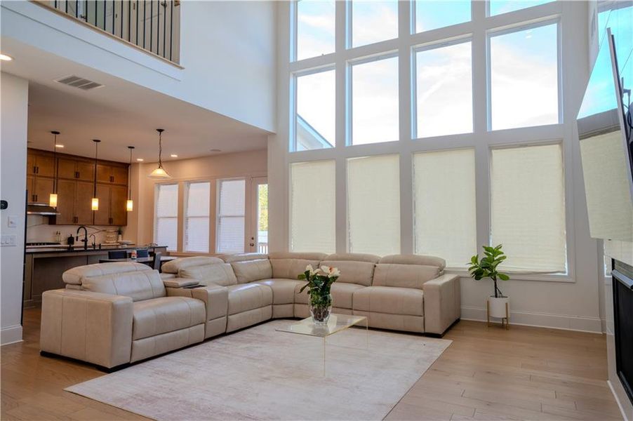 Furnished interior view inside a new home in , Woodstock (Image 5).