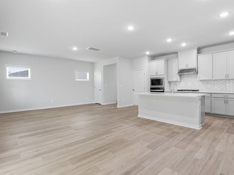 Spacious, unfurnished interior of a new home in Country Lane - Classic Series, Clayton (Image 10).